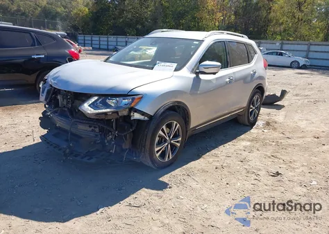 2017 Nissan Rogue Sl из США, поврежденный, VIN JN8AT2MT3HW151293